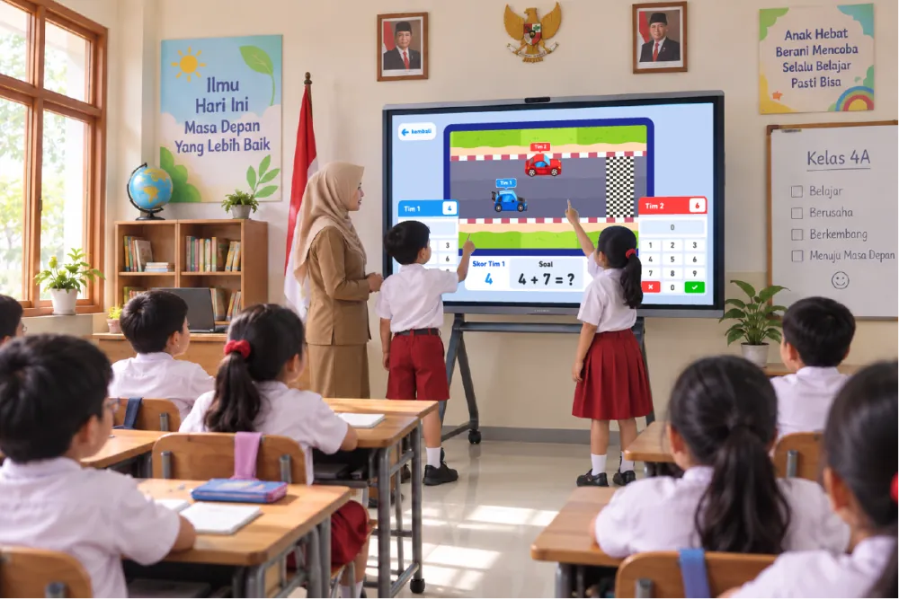 Pembelajaran interaktif di kelas
